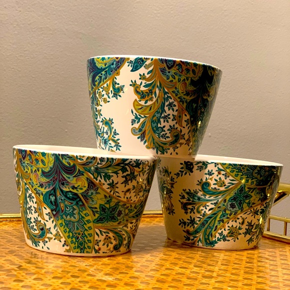 222 Fifth Surya Teal Appetizer Bowl